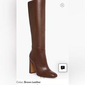 Steve Madden ally boot in brown leather